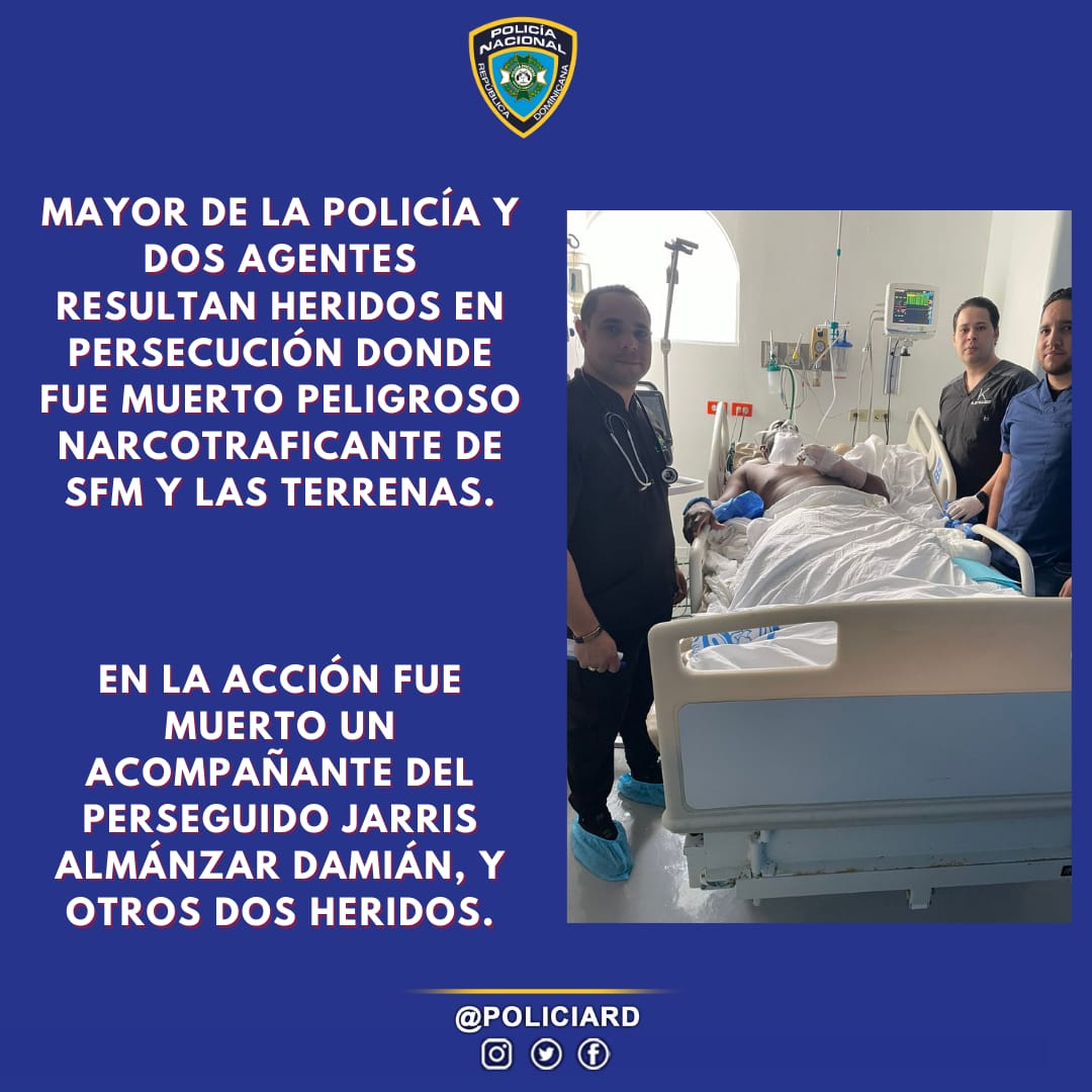 Tras enfrentar agentes de la Policía Nacional, dos reconocidos delincuentes  resultan muertos en sector de Villa Juana. – Policía Nacional Dominicana