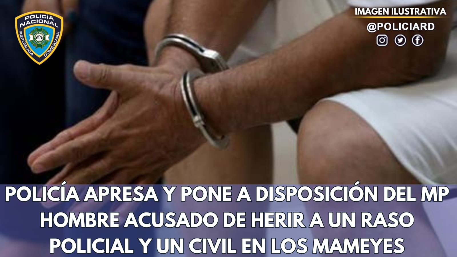 Tras enfrentar agentes de la Policía Nacional, dos reconocidos delincuentes  resultan muertos en sector de Villa Juana. – Policía Nacional Dominicana